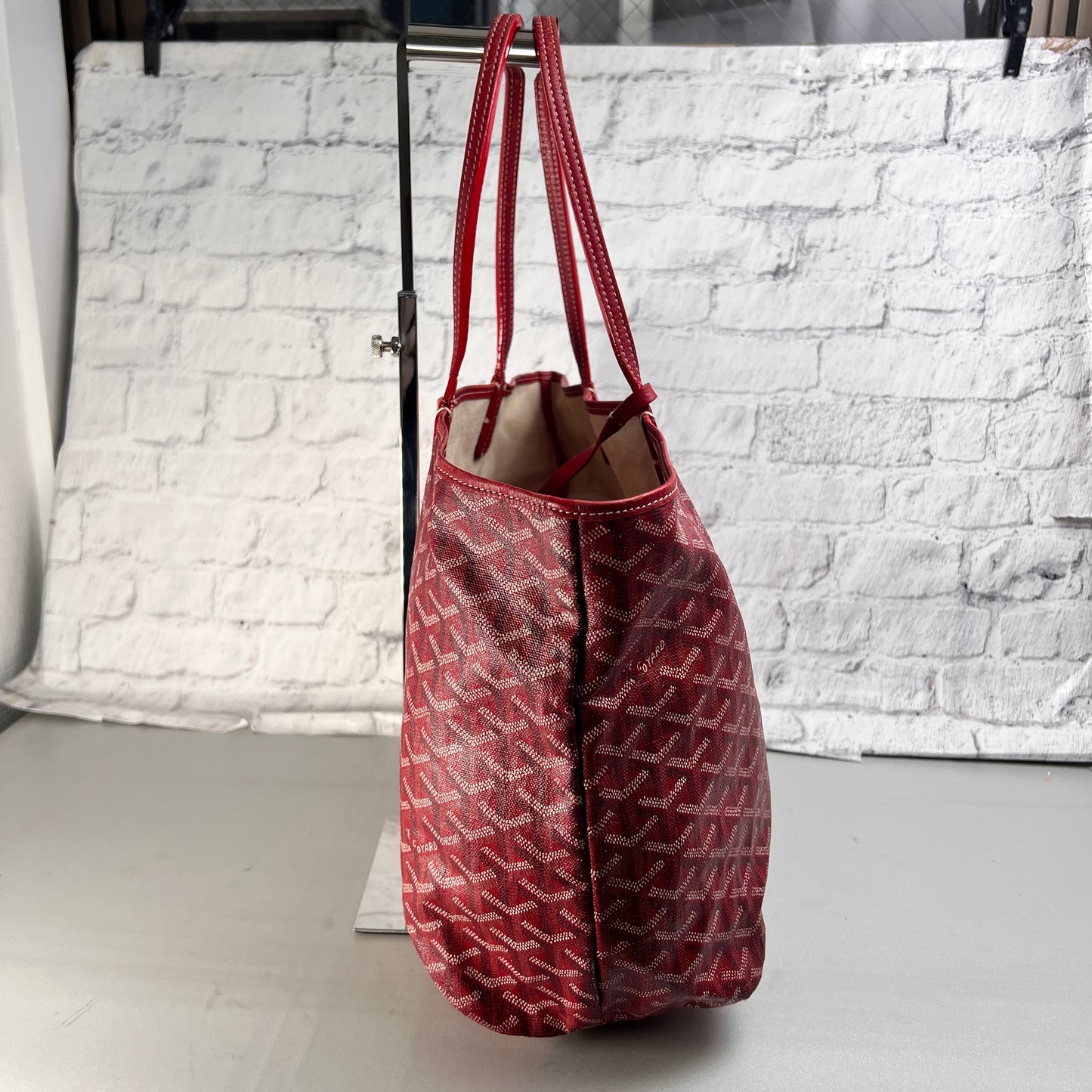 Goyard Red Tote Bags A-14599