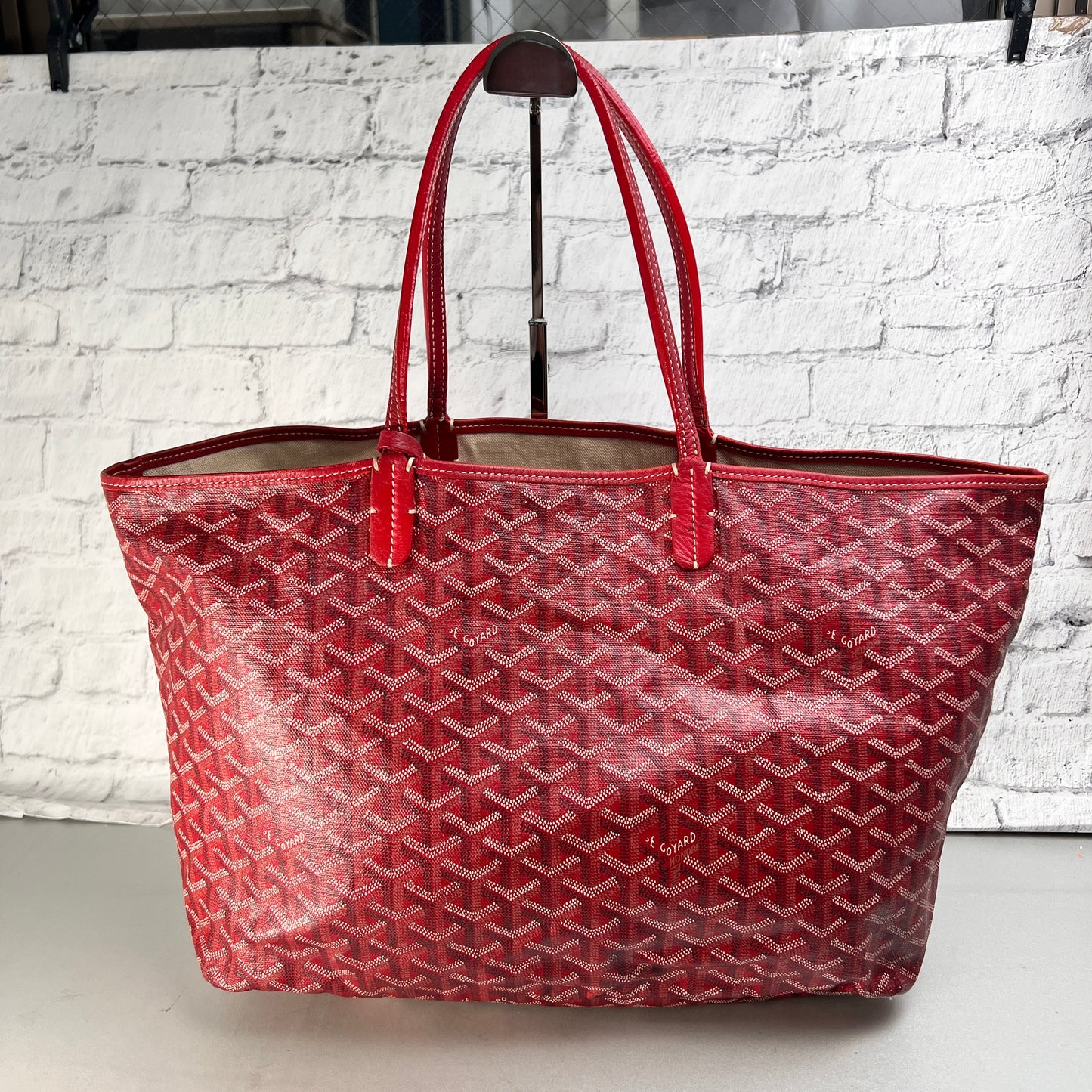 Goyard Red Tote Bags A-14599