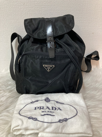 Prada Black Backpacks A-14611