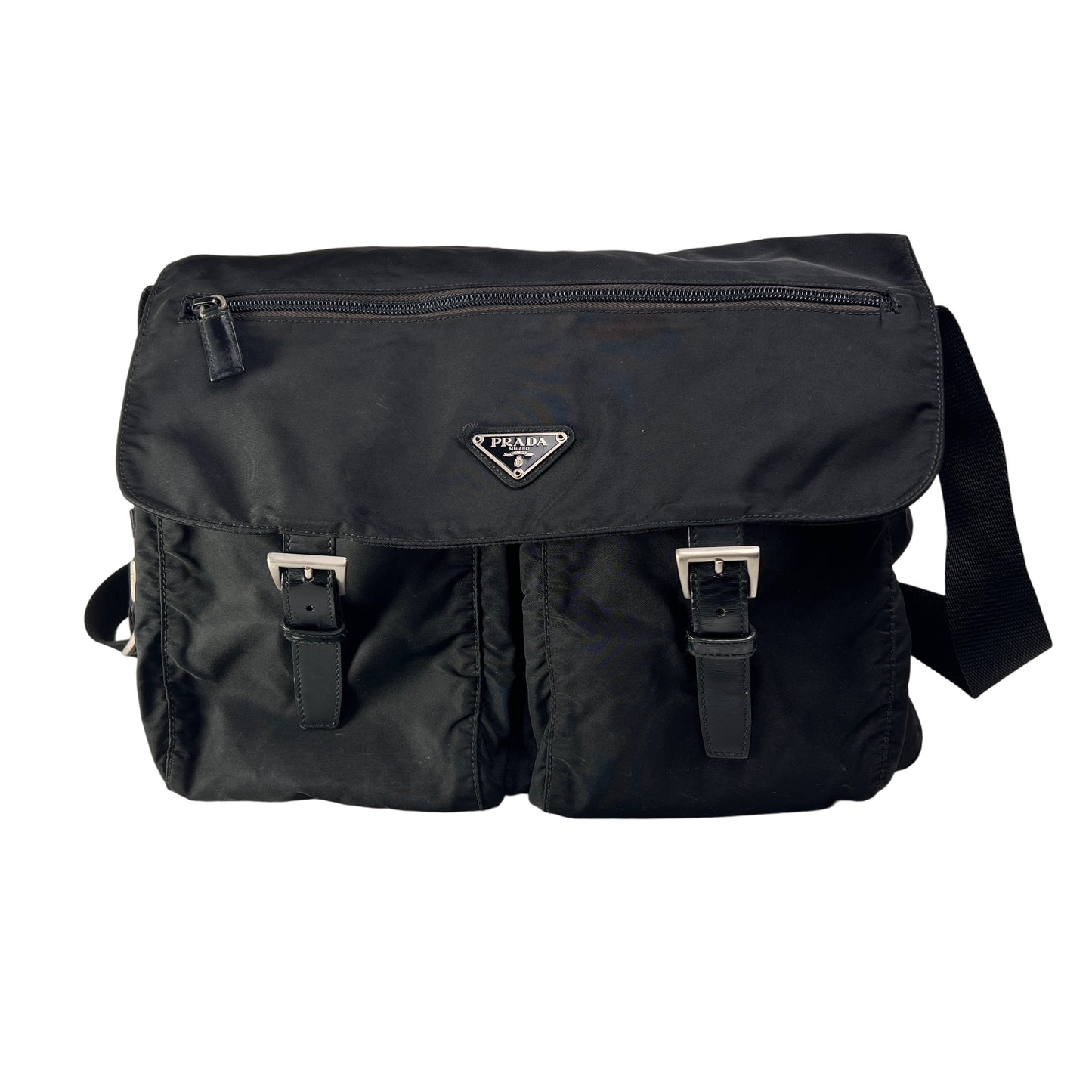 Prada Black Shoulder Bags A-14628