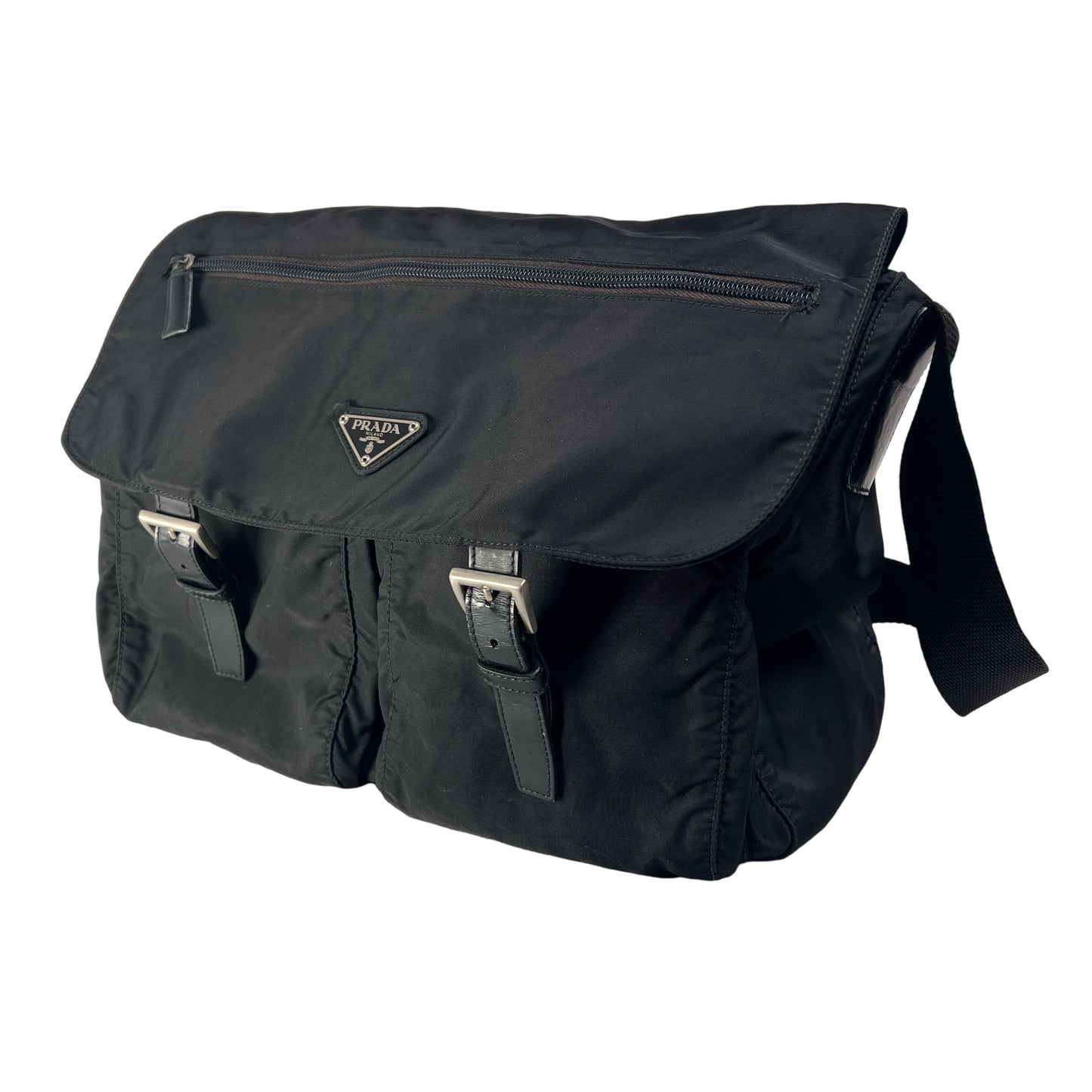 Prada Black Shoulder Bags A-14628