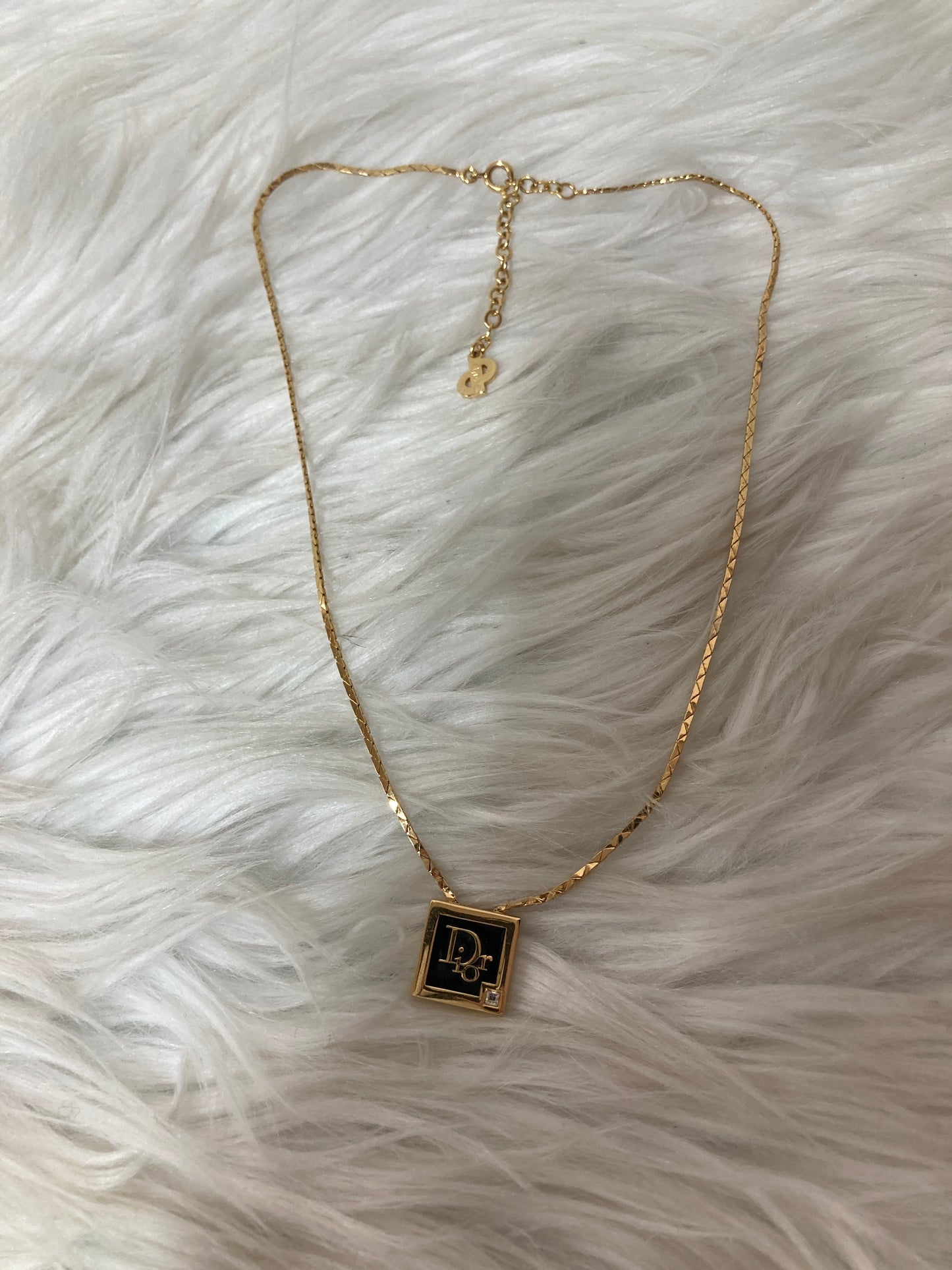Dior Gold Necklaces A-14637