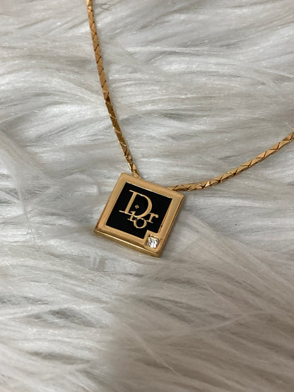 Dior Gold Necklaces A-14637