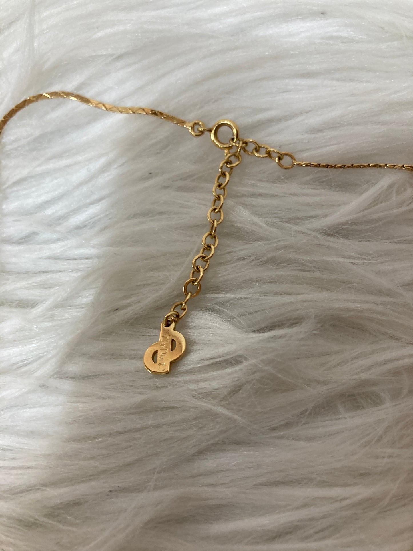 Dior Gold Necklaces A-14637