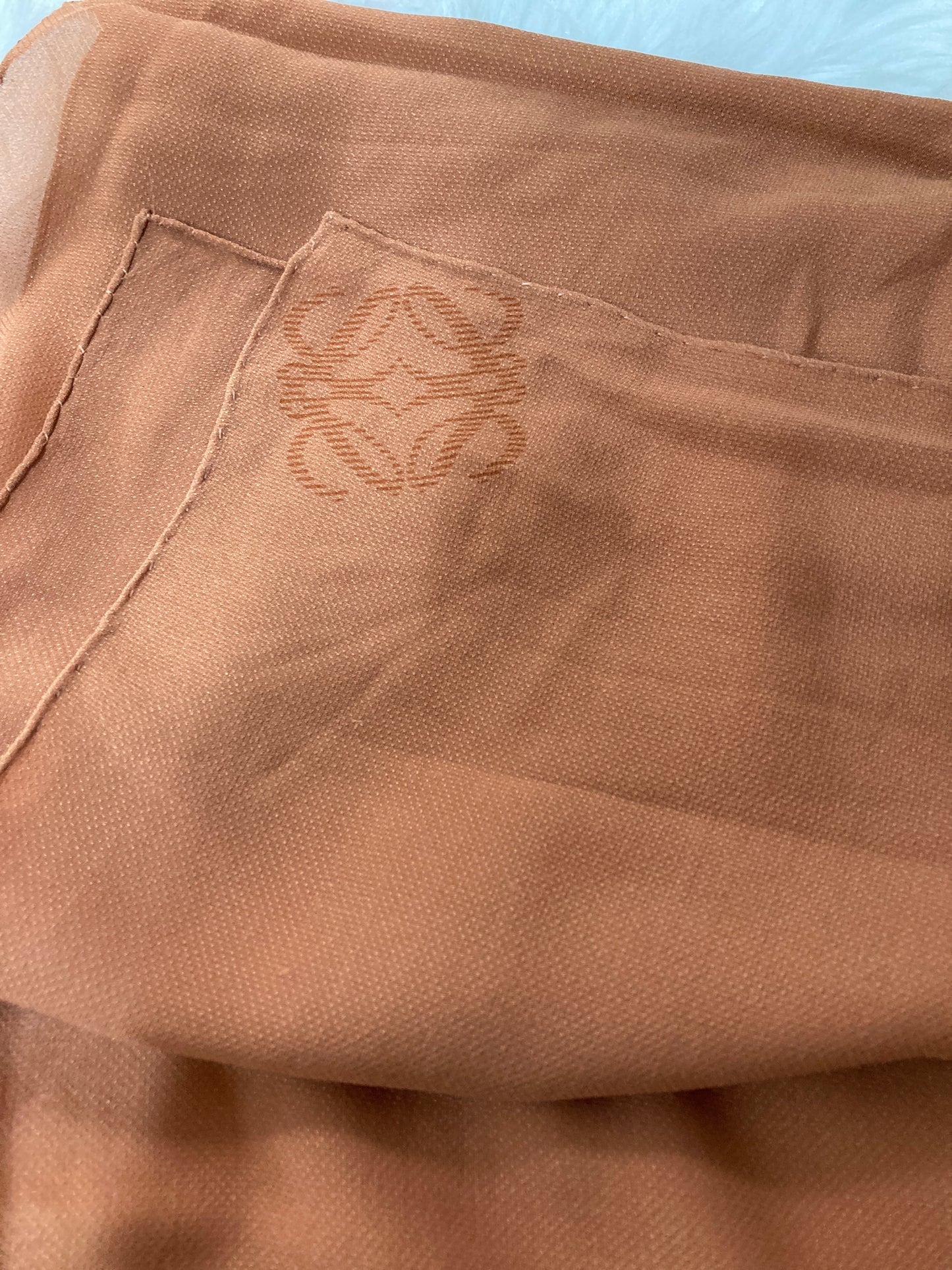 Loewe Brown Scarves A-14643