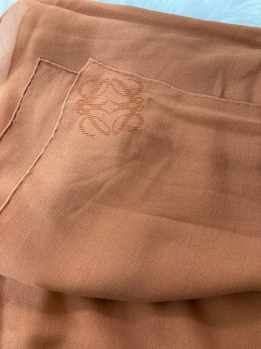 Loewe Brown Scarves A-14643
