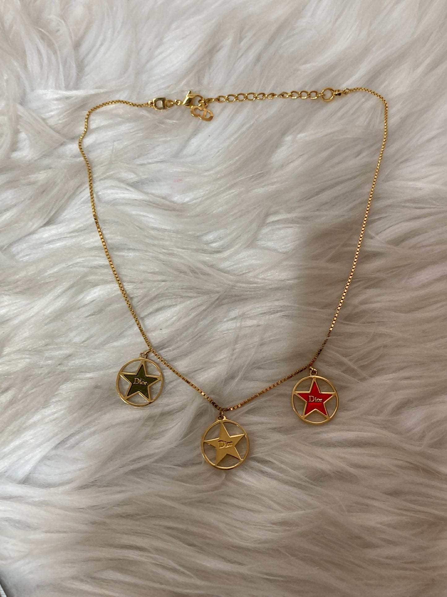 Dior Gold Necklaces A-14653