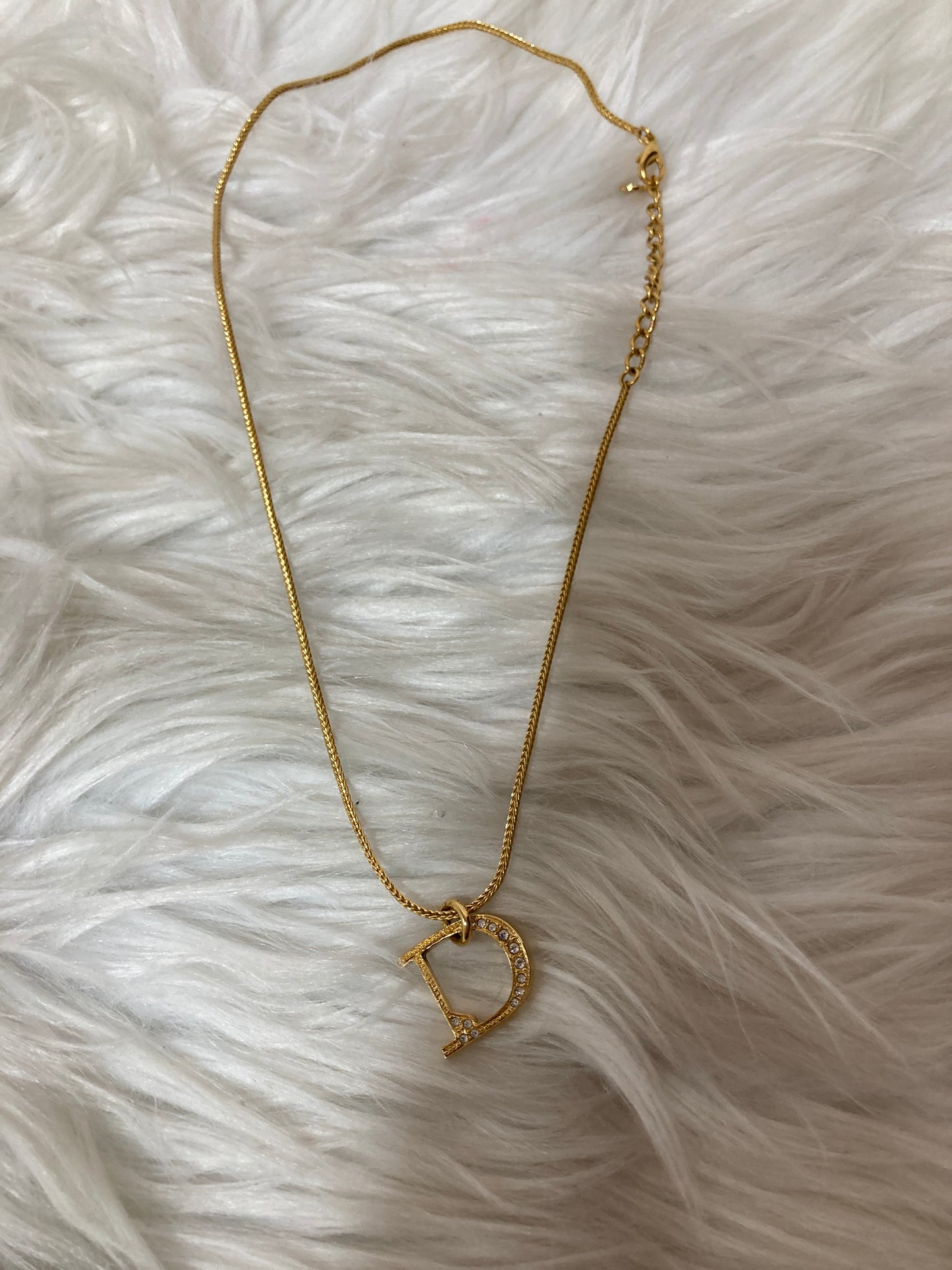 Dior Gold Necklaces A-14664