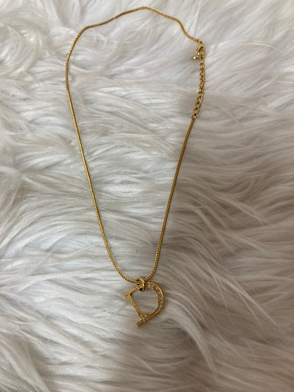 Dior Gold Necklaces A-14664
