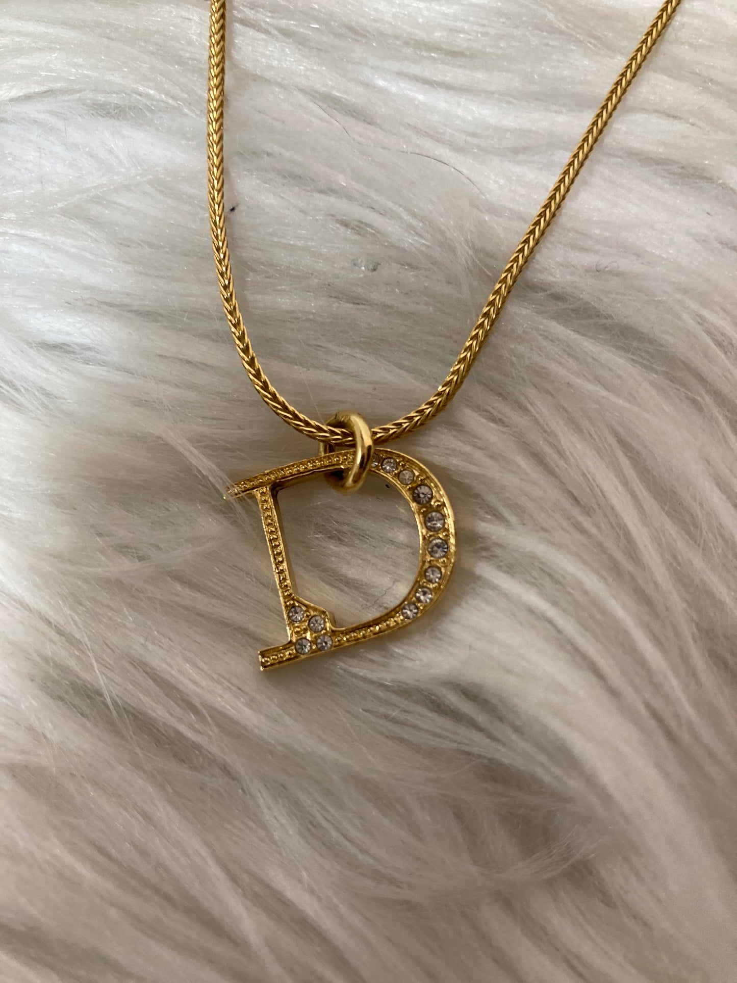 Dior Gold Necklaces A-14664