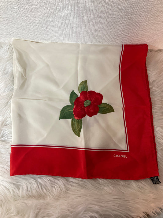 Chanel Red Scarves A-14670