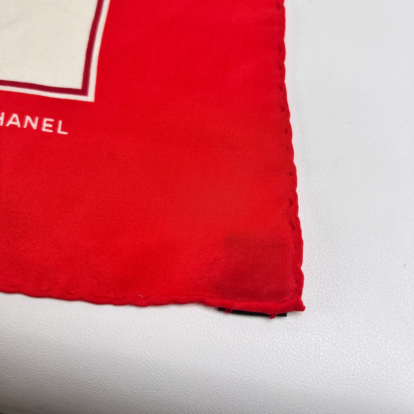 Chanel Red Scarves A-14670