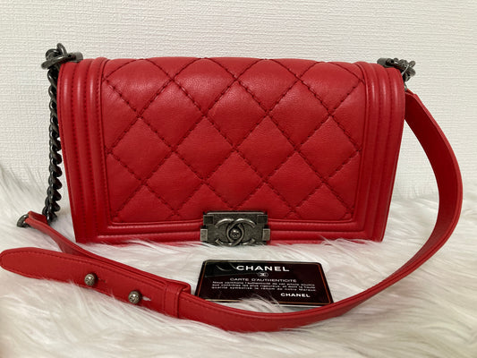 Chanel Red Handle Bags A-14675