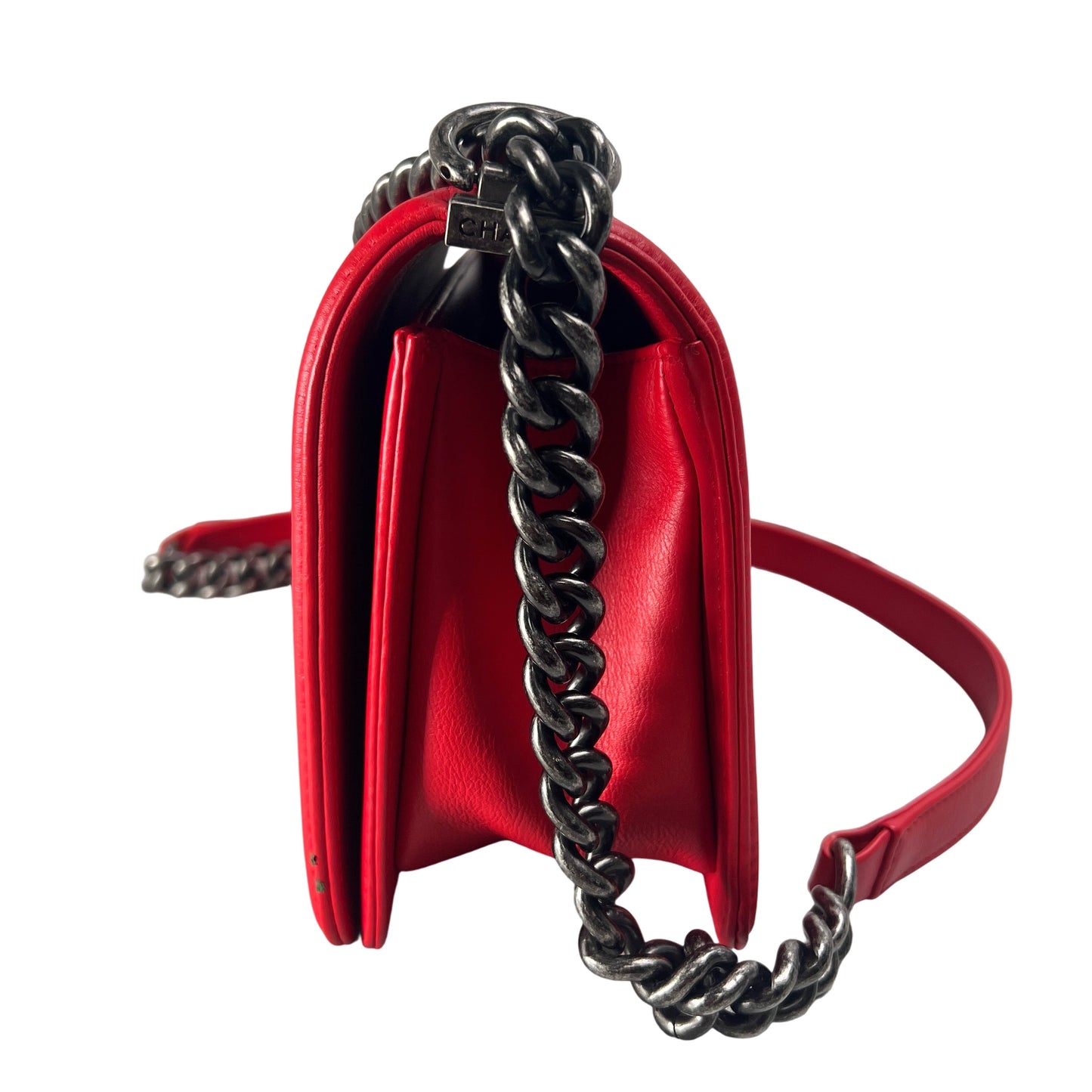 Chanel Red Handle Bags A-14675