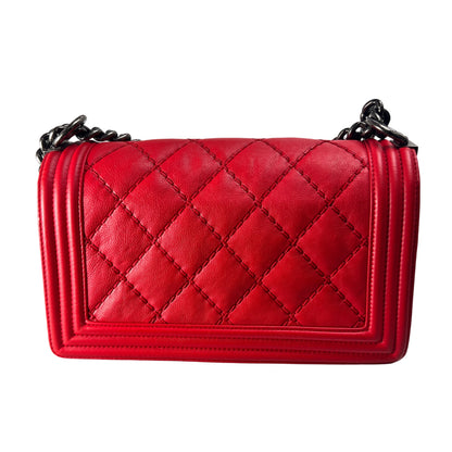 Chanel Red Handle Bags A-14675