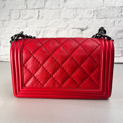 Chanel Red Handle Bags A-14675