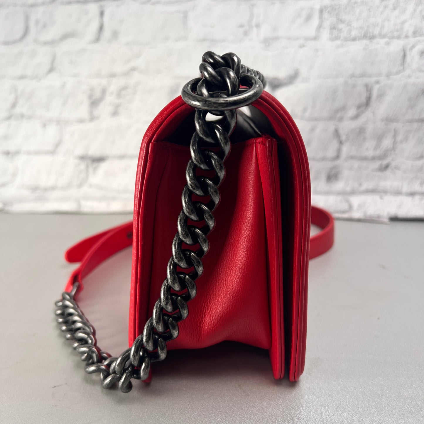 Chanel Red Handle Bags A-14675