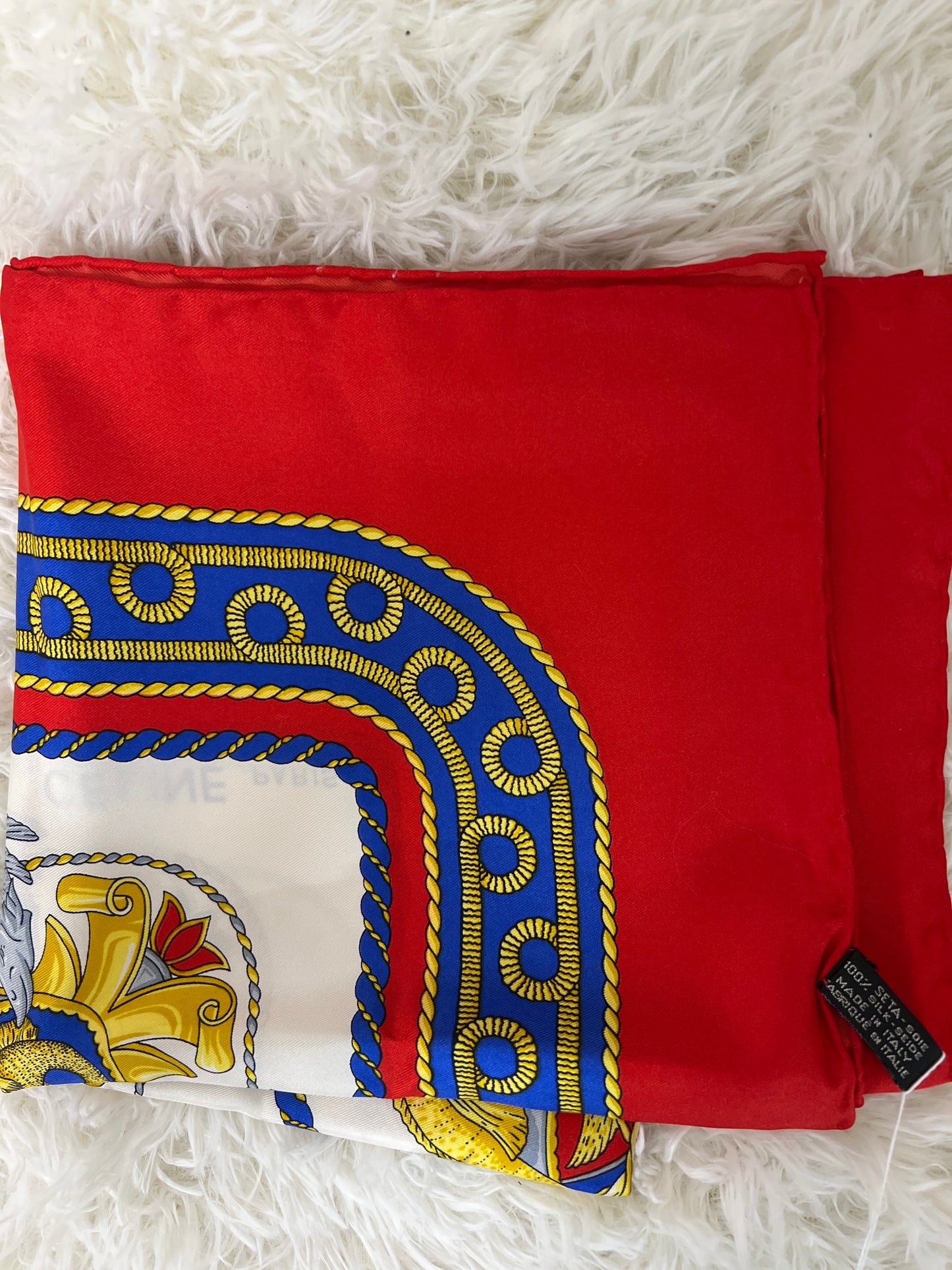 Celine Red Scarves A-14689
