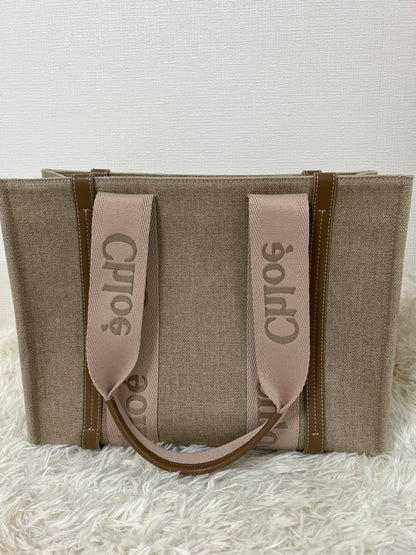 Chloe Beige Tote Bags A-14705