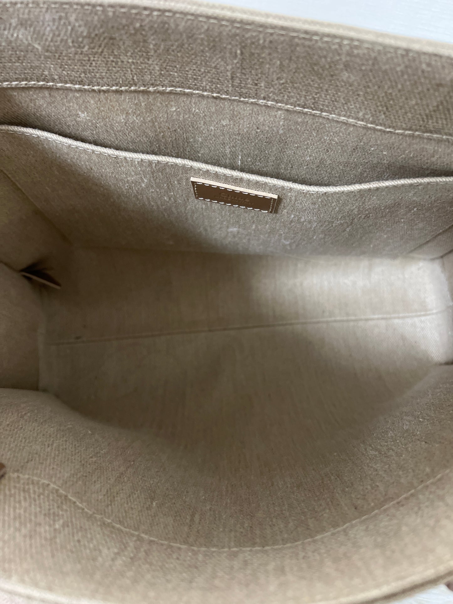 Chloe Beige Tote Bags A-14705