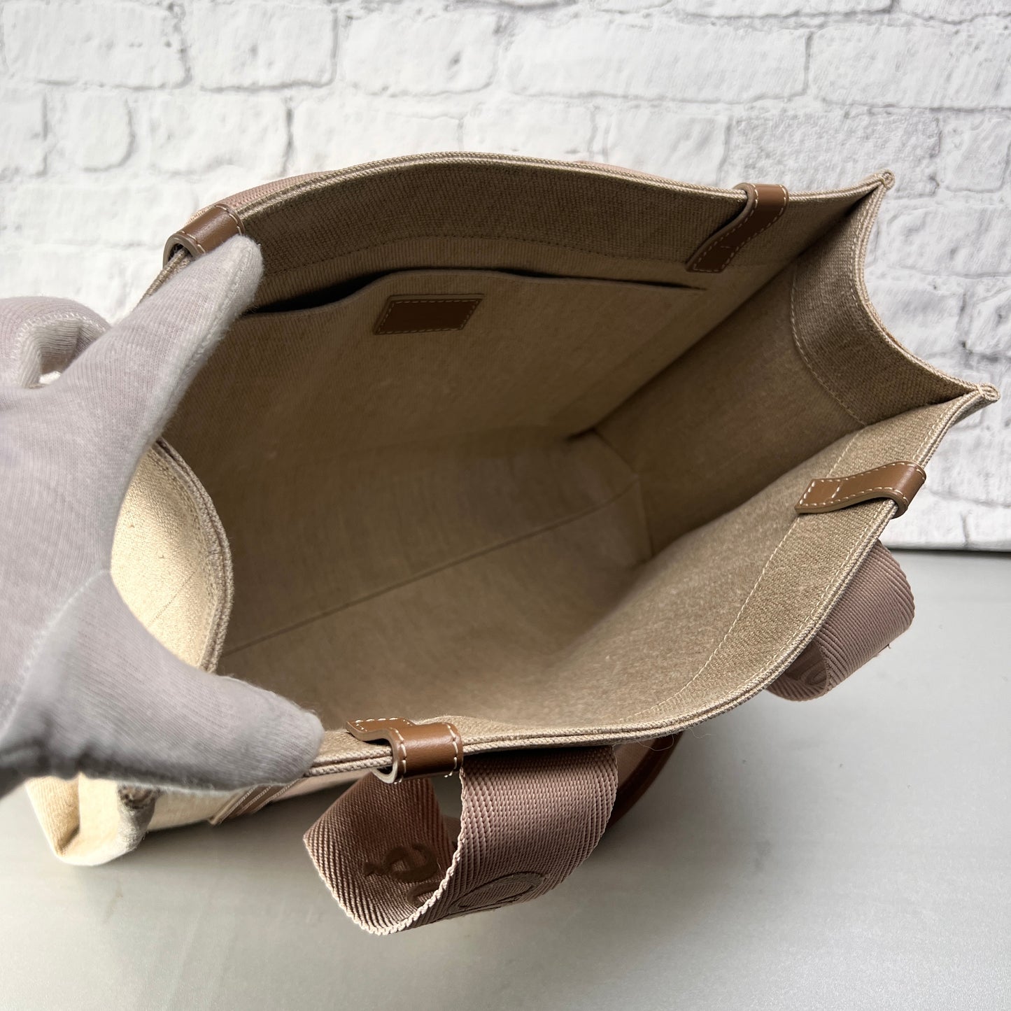 Chloe Beige Tote Bags A-14705
