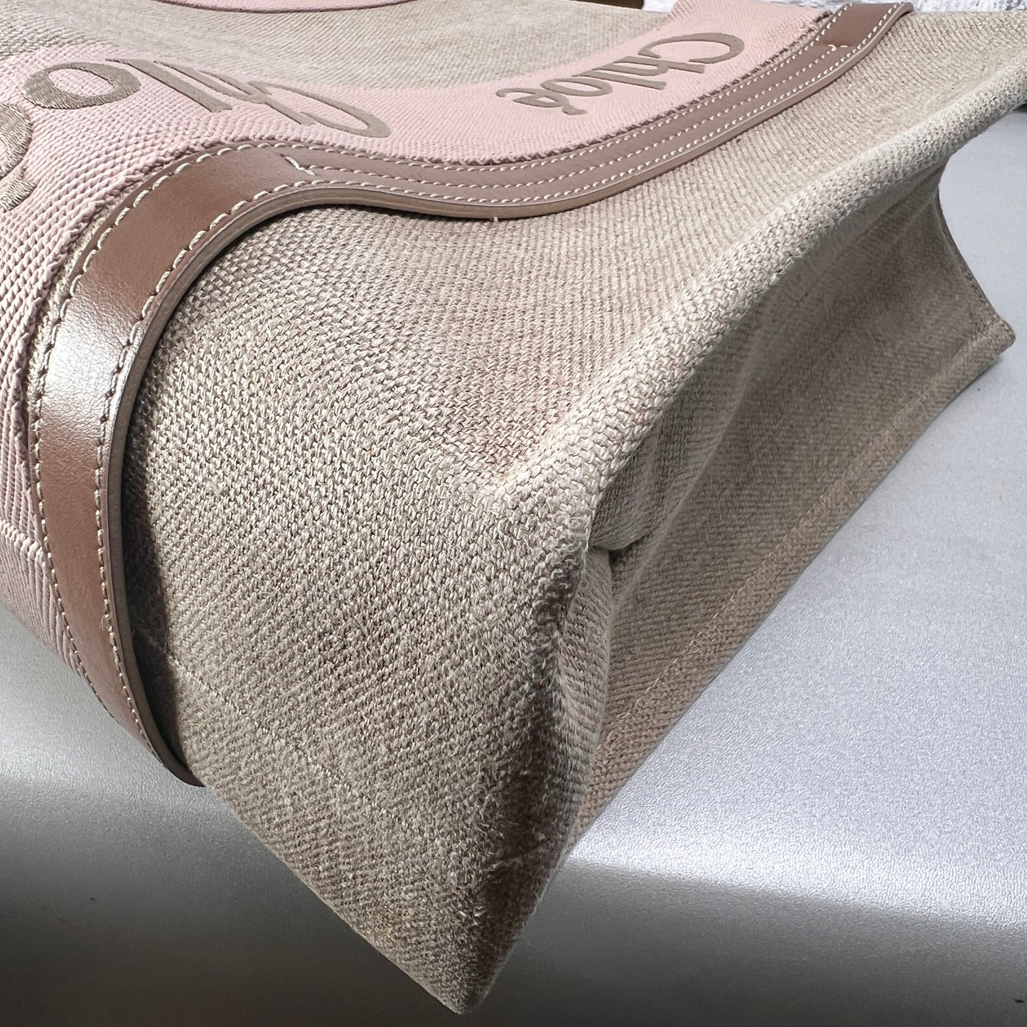 Chloe Beige Tote Bags A-14705