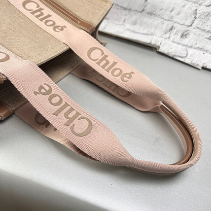 Chloe Beige Tote Bags A-14705