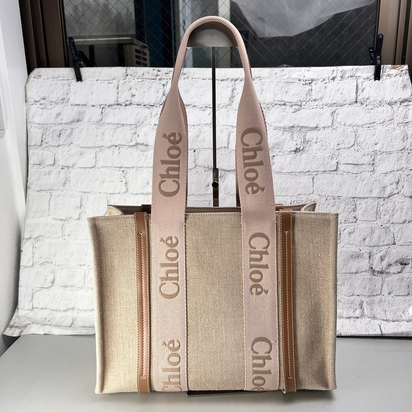 Chloe Beige Tote Bags A-14705
