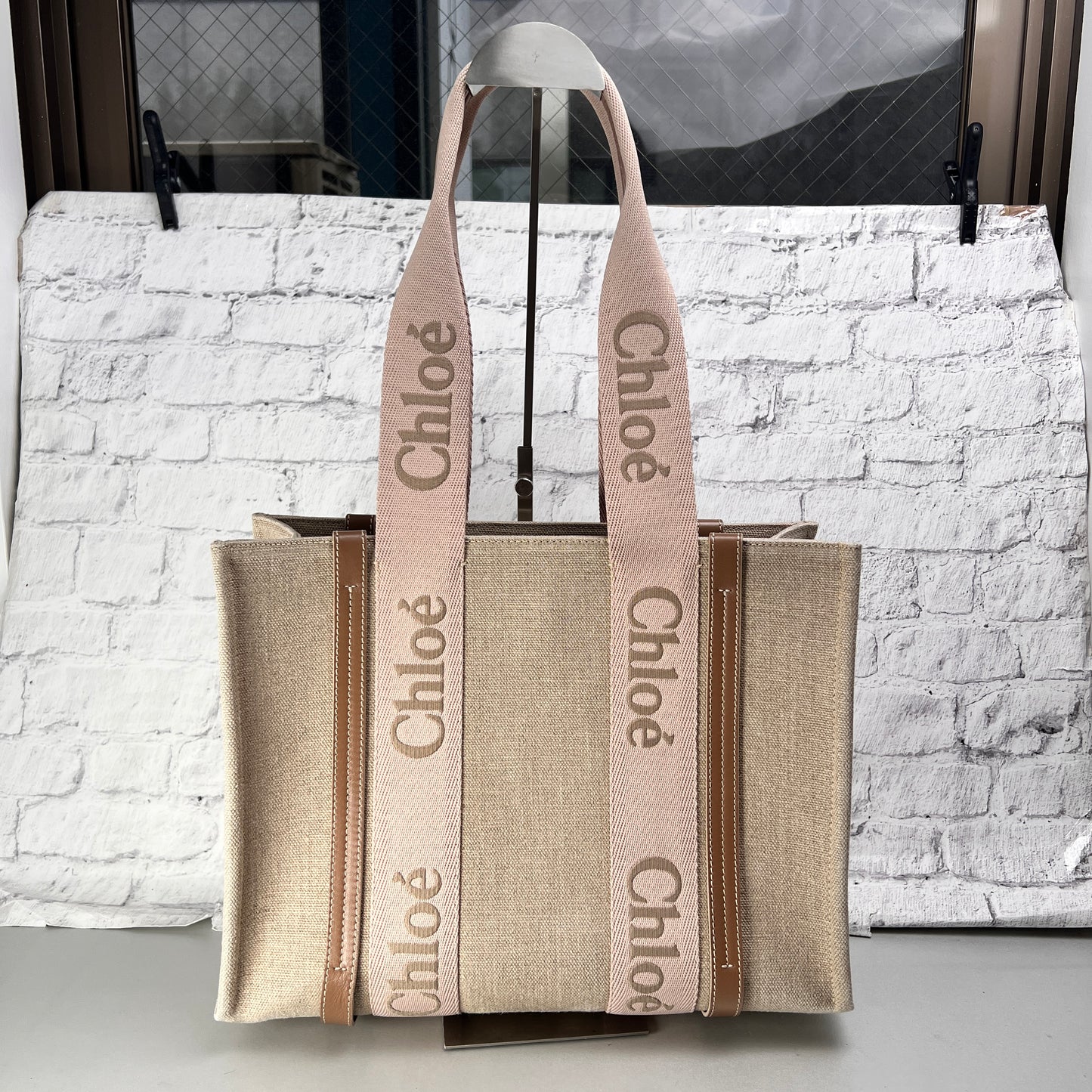 Chloe Beige Tote Bags A-14705