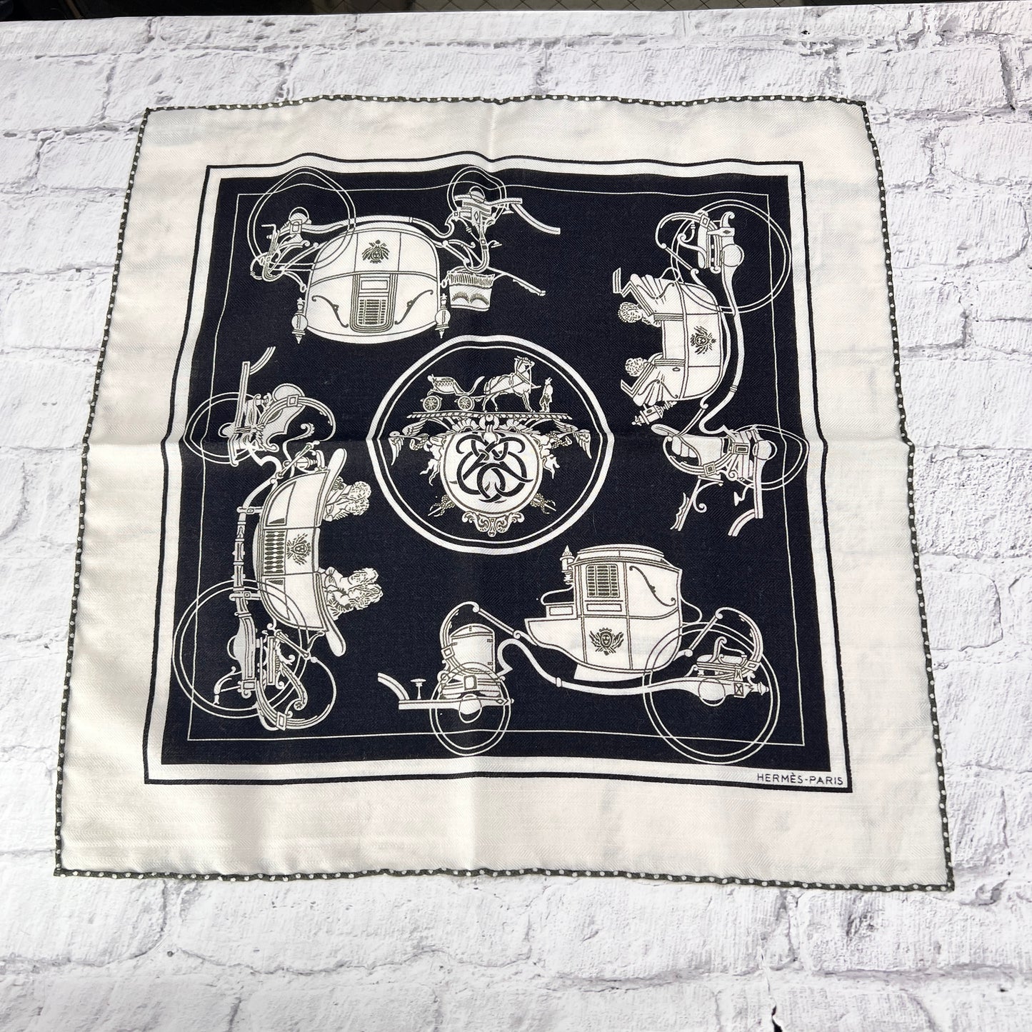 Hermes Multicolor Scarves A-14707