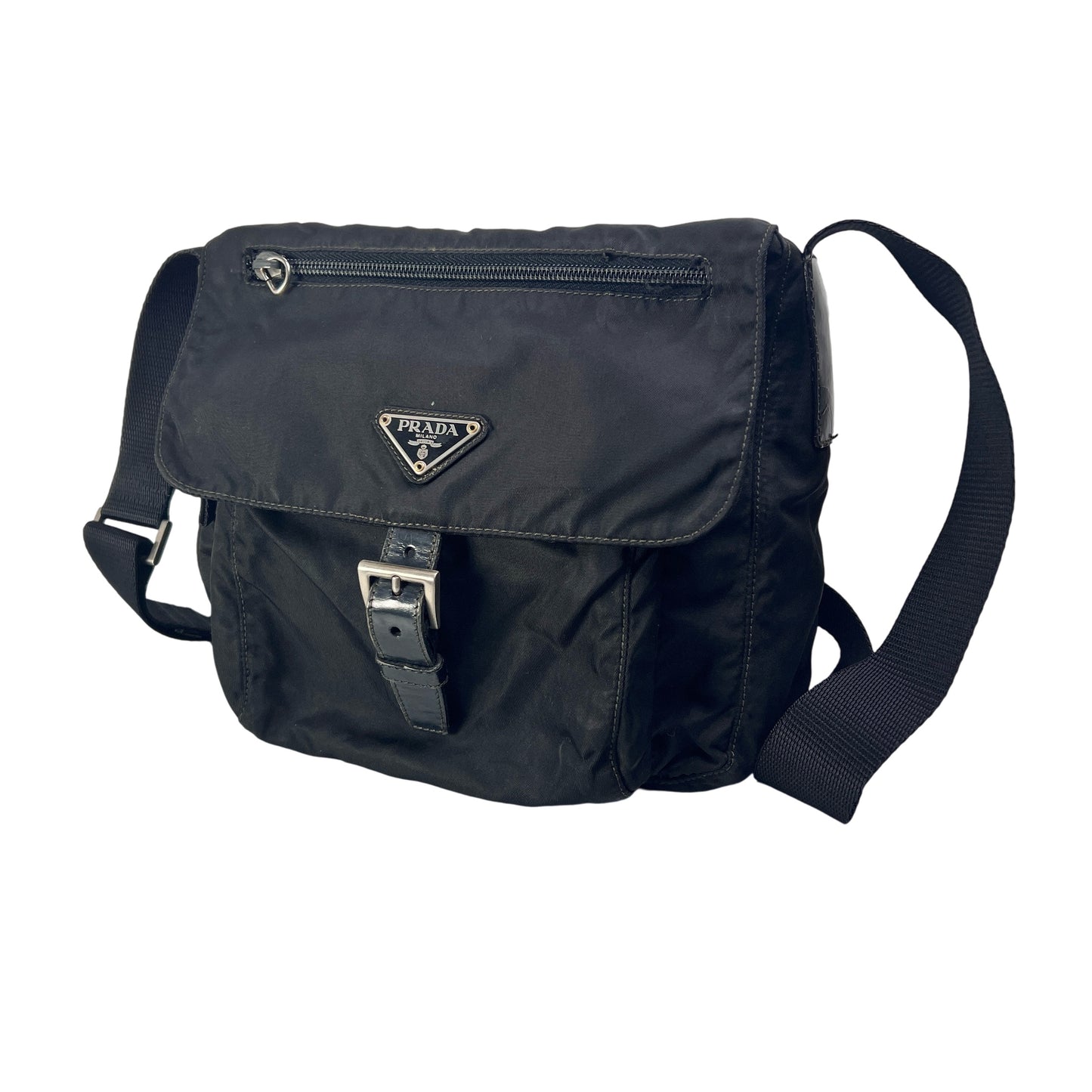 Prada Black Shoulder Bags A-14757