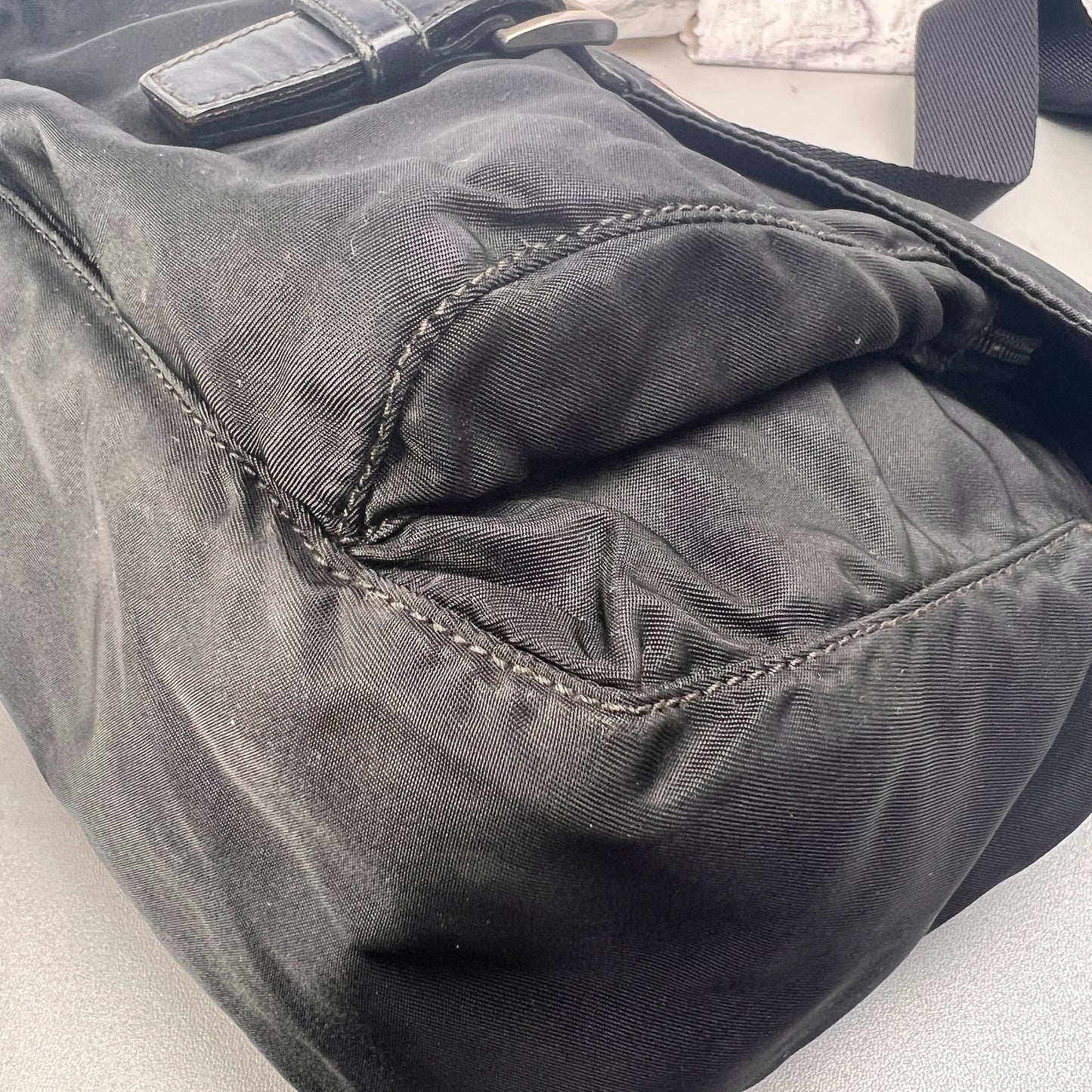 Prada Black Shoulder Bags A-14757