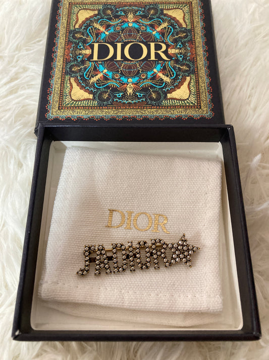 Dior Gold Brooches A-14882