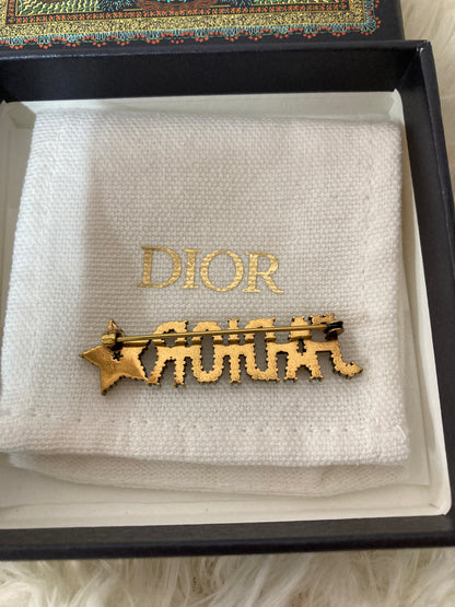 Dior Gold Brooches A-14882