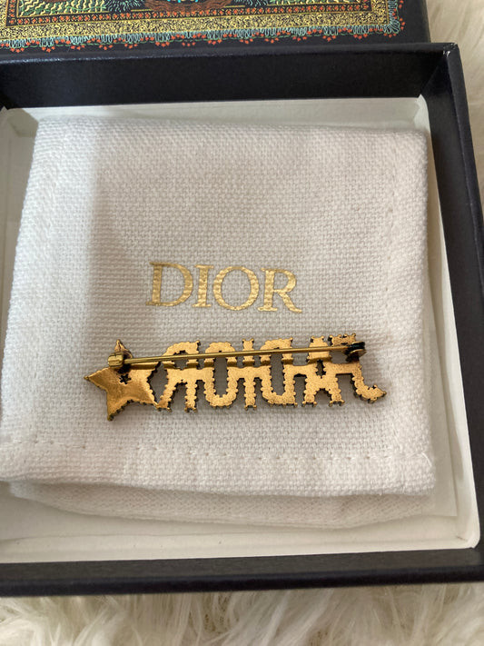 Dior Gold Brooches A-14882