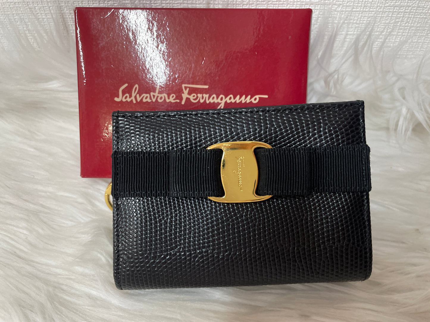 Ferragamo Black Pouches A-14934