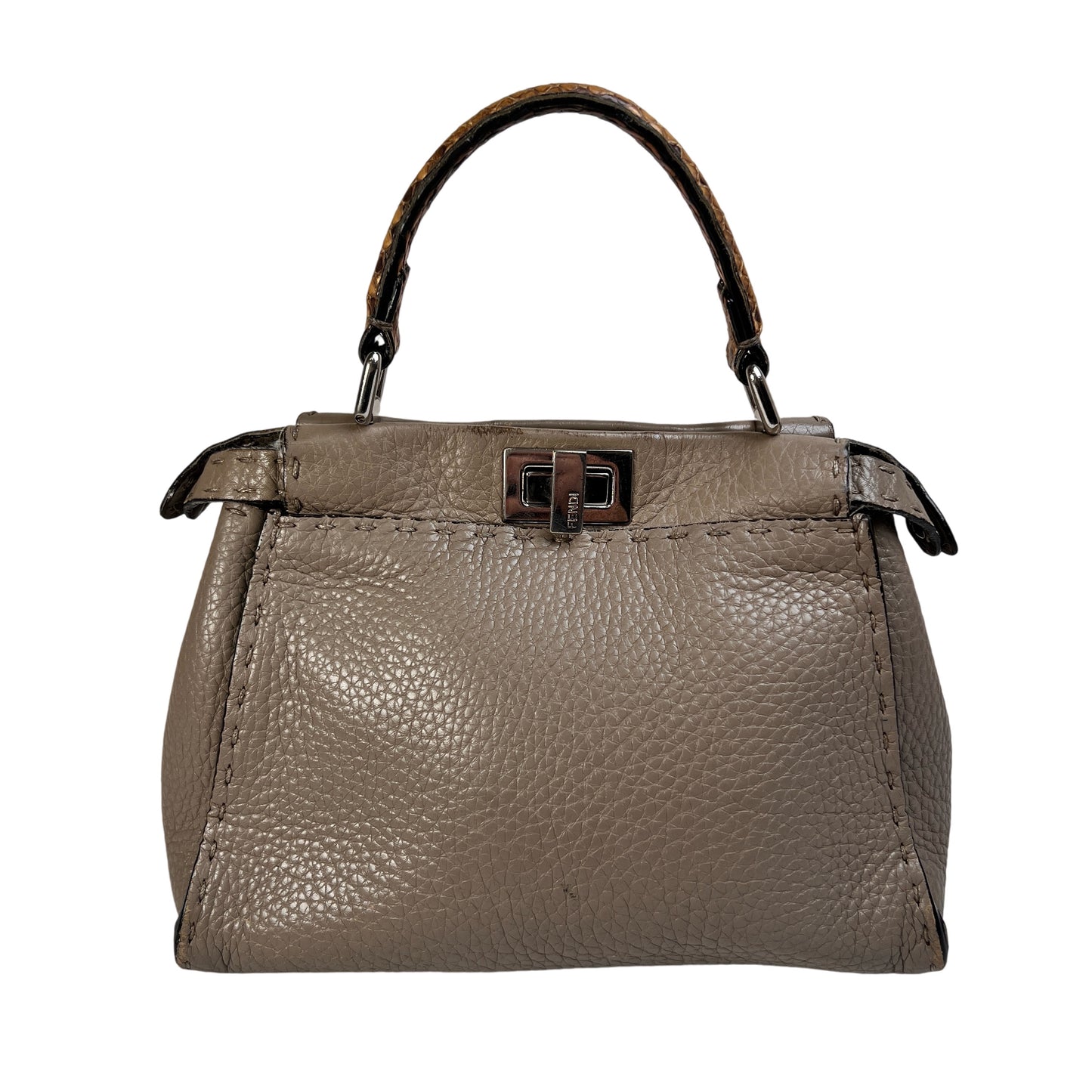 Fendi Gray Handle Bags A-15001
