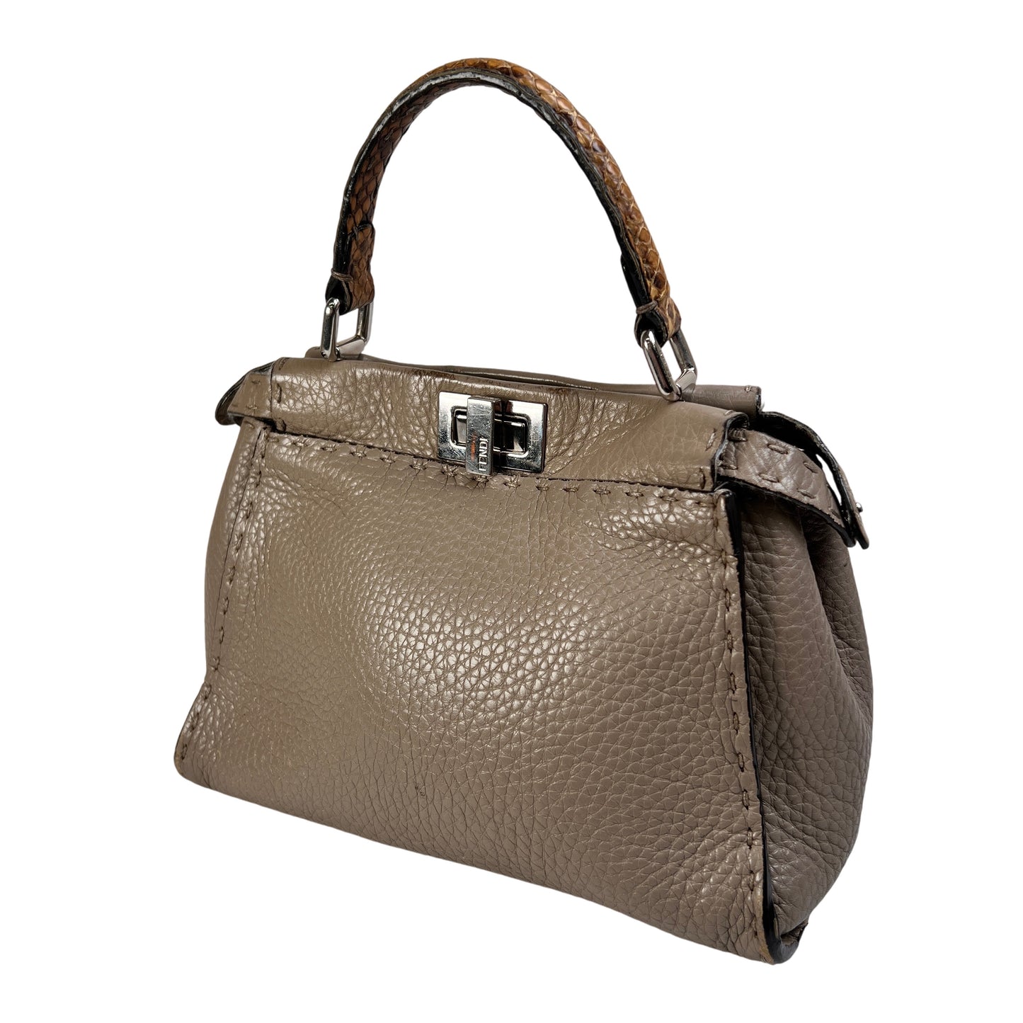 Fendi Gray Handle Bags A-15001