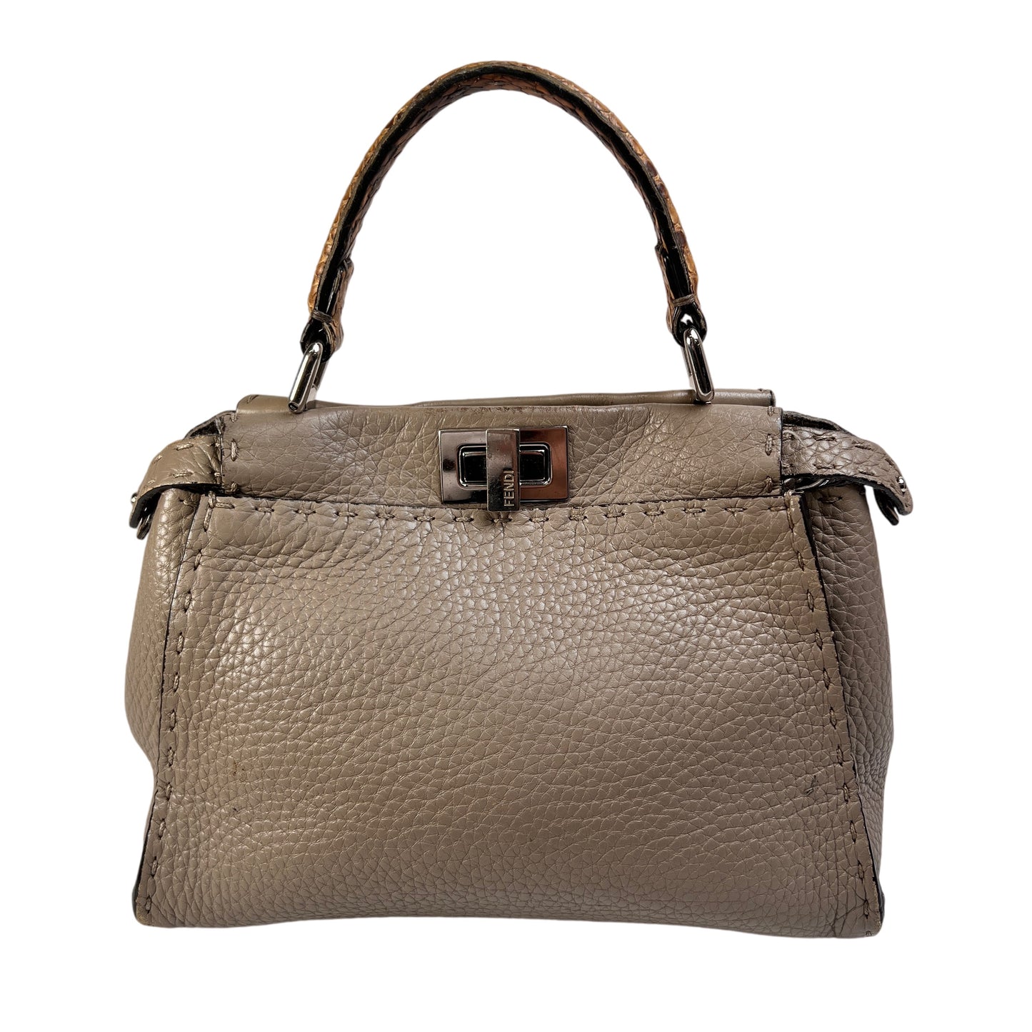 Fendi Gray Handle Bags A-15001