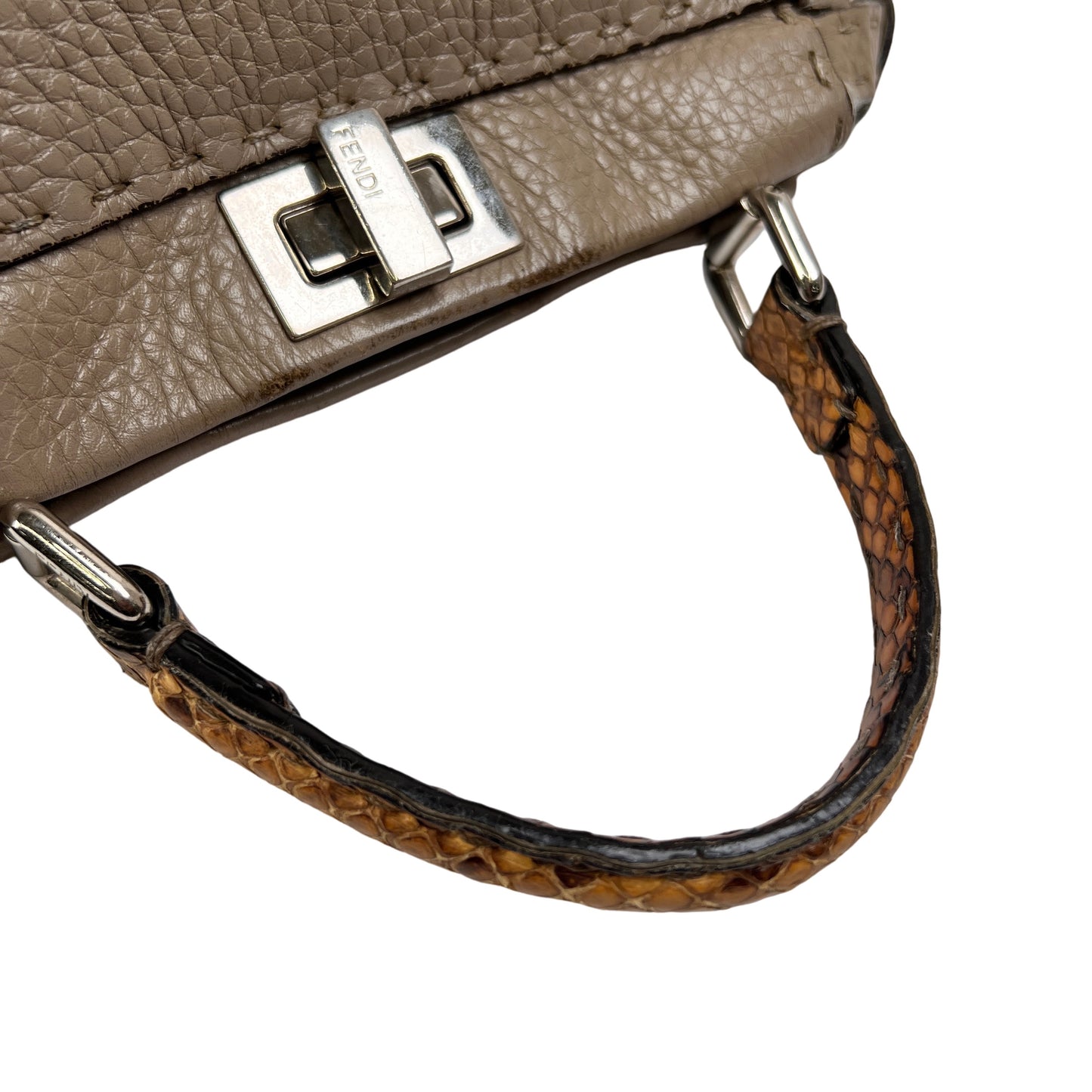 Fendi Gray Handle Bags A-15001