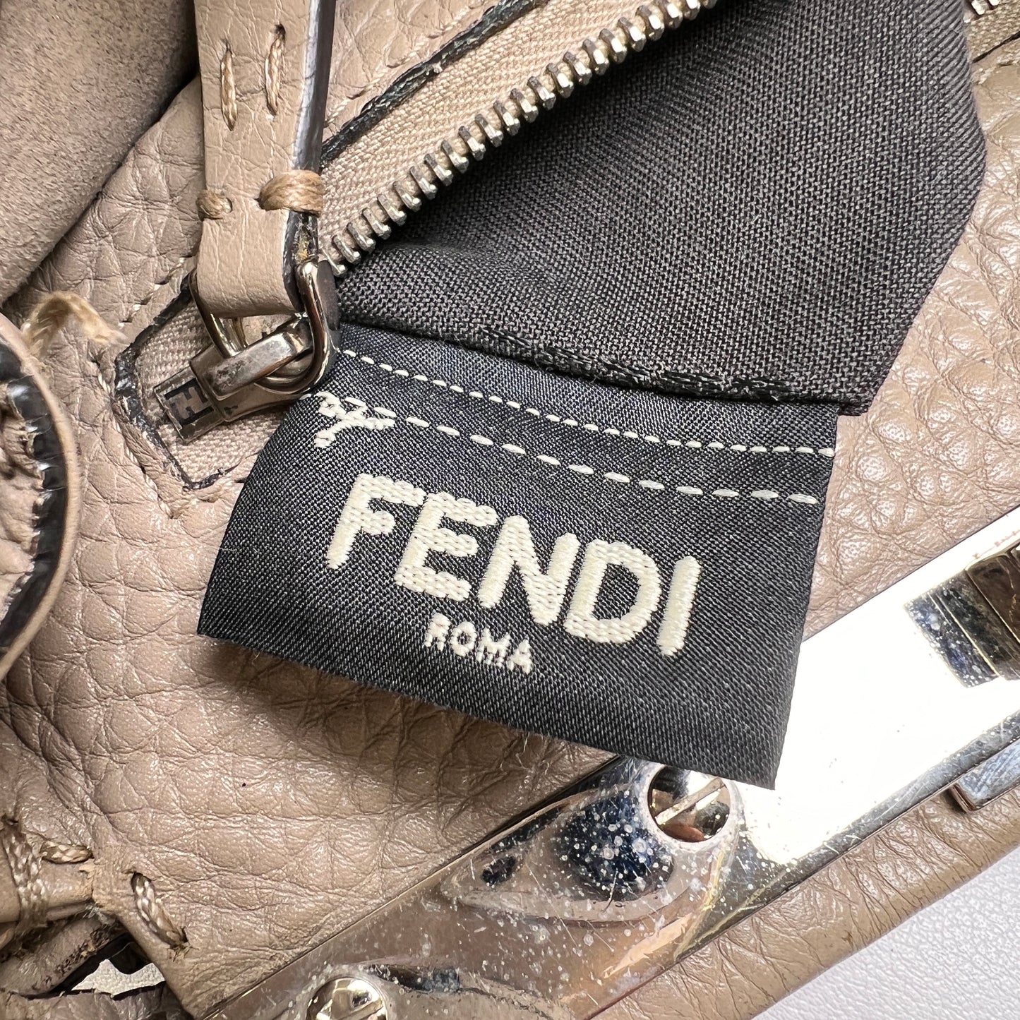 Fendi Gray Handle Bags A-15001