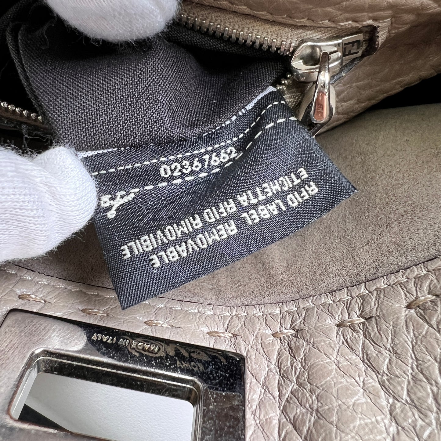 Fendi Gray Handle Bags A-15001