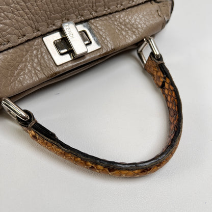 Fendi Gray Handle Bags A-15001