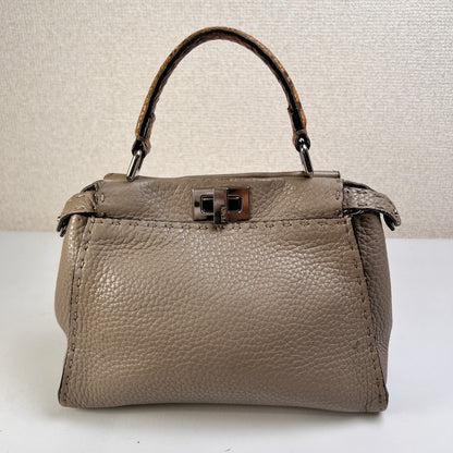 Fendi Gray Handle Bags A-15001