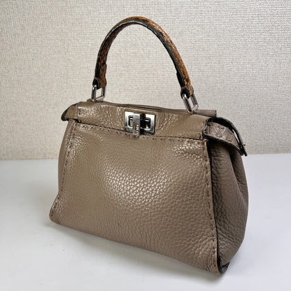 Fendi Gray Handle Bags A-15001