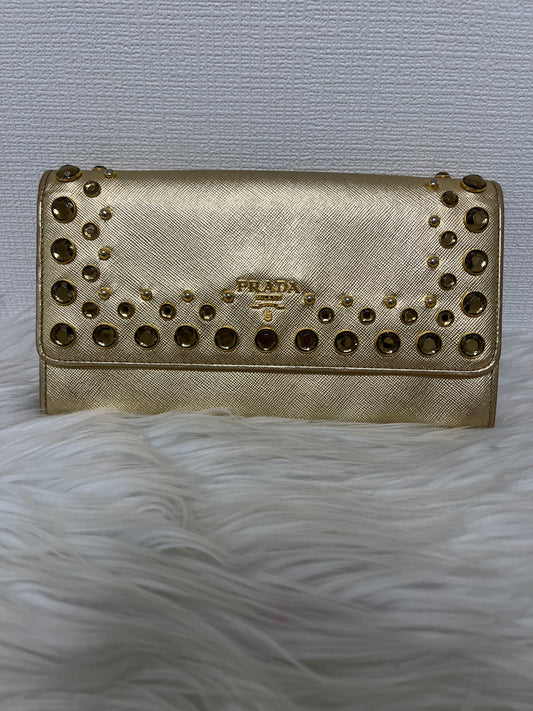 Prada Gold Wallets A-15005