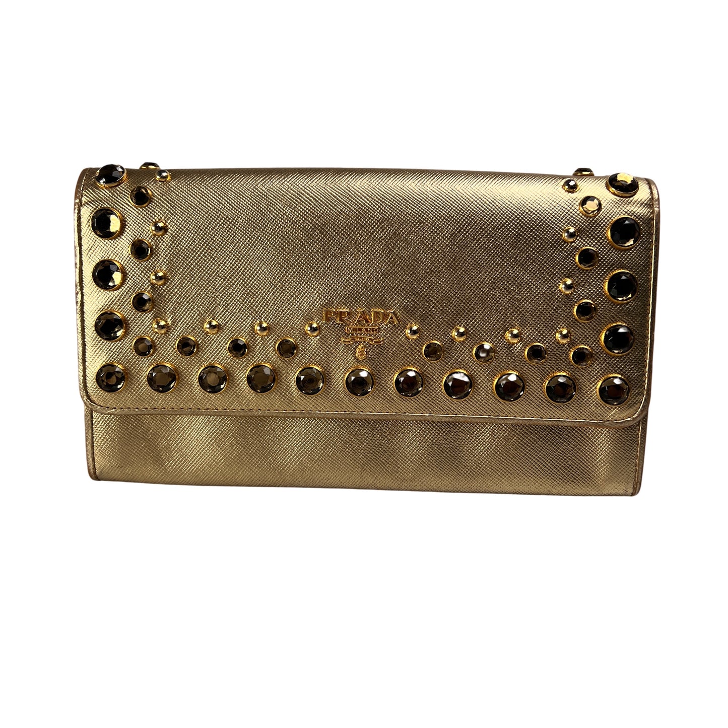 Prada Gold Wallets A-15005