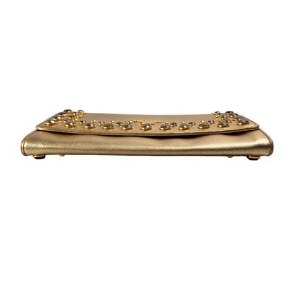 Prada Gold Wallets A-15005