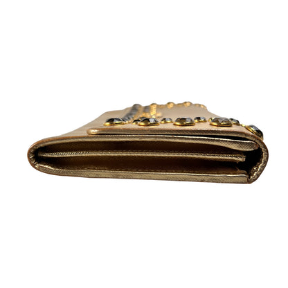 Prada Gold Wallets A-15005