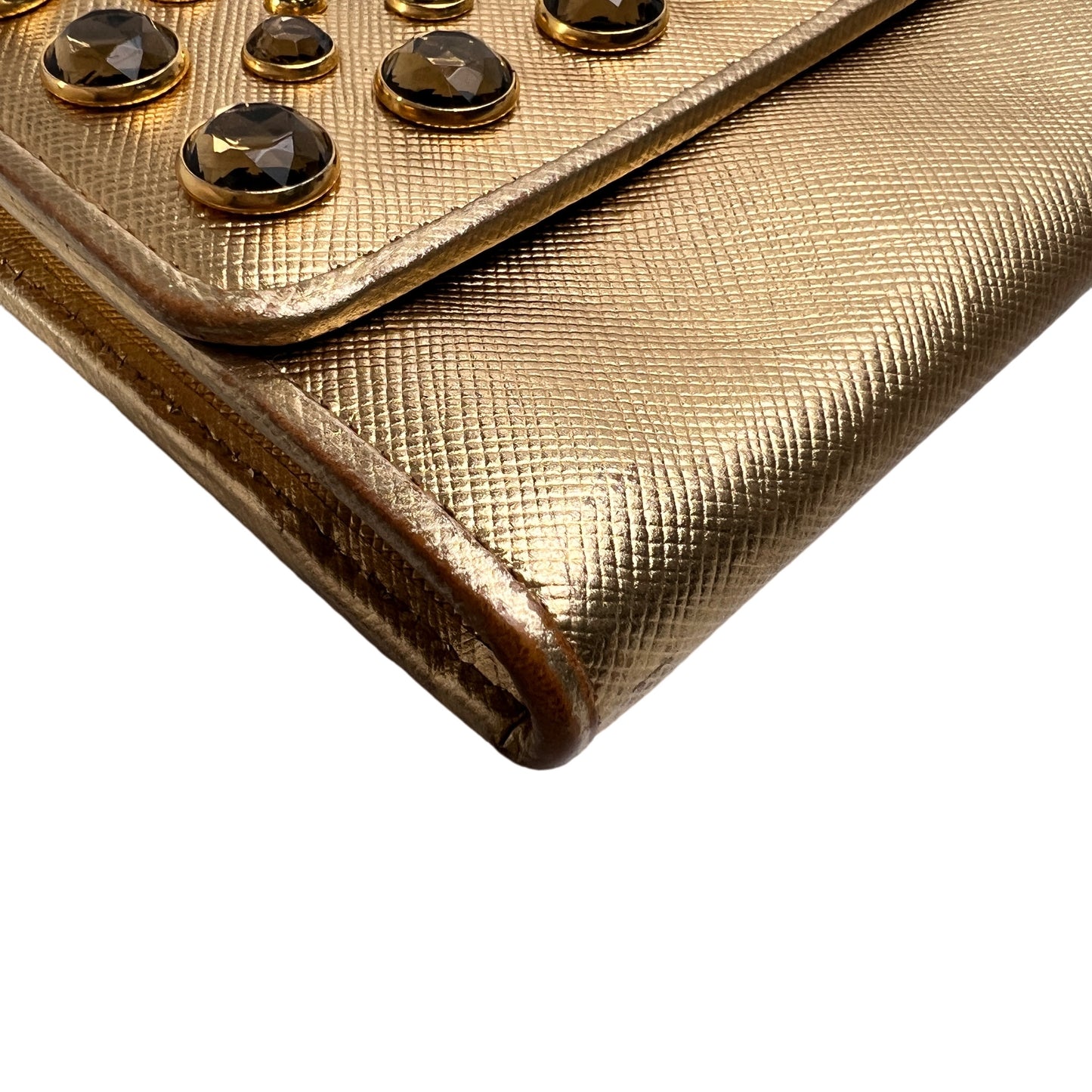 Prada Gold Wallets A-15005